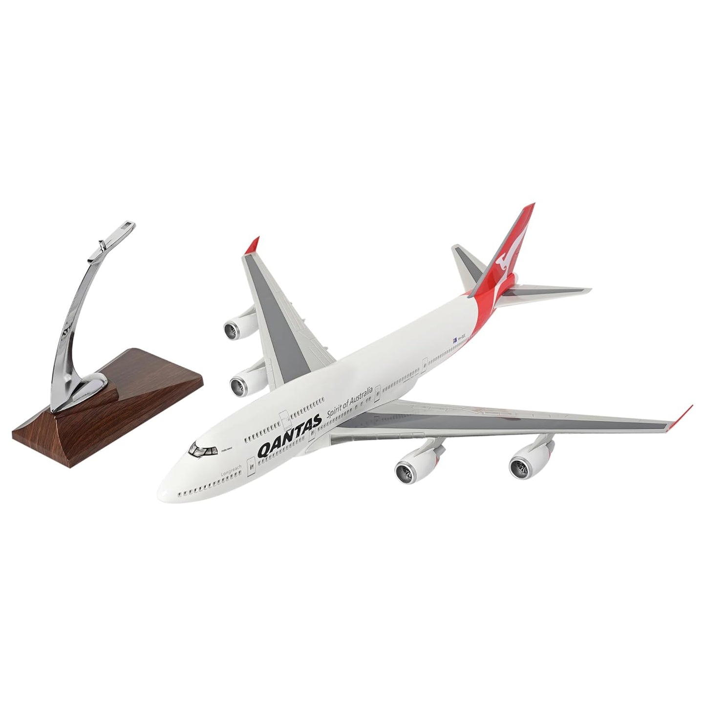 Diecast Aeroplane Scale Model 46cm 1:160 Qantas