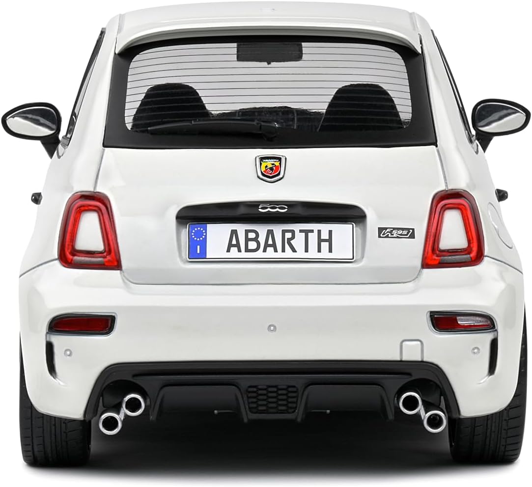 SOLIDO 1:18 Fiat F595 Abarth White 2022