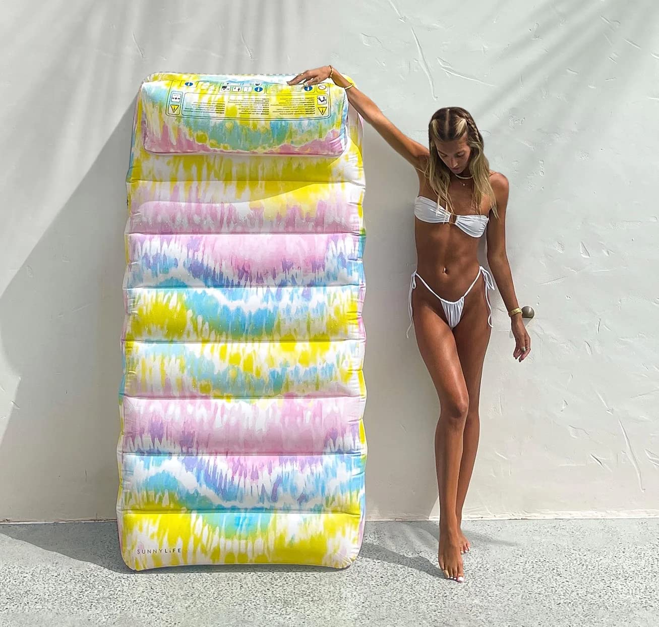 Sunnylife Lilo Lounger | Tie Dye Sorbet