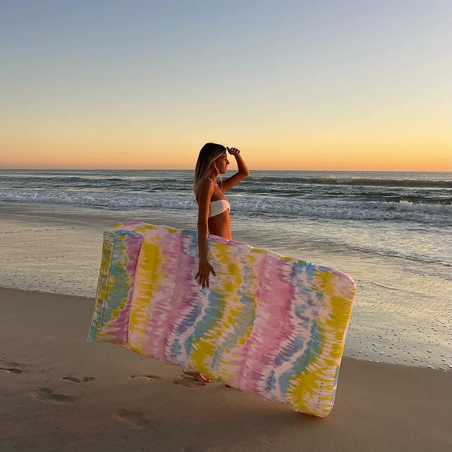 Sunnylife Lilo Lounger | Tie Dye Sorbet
