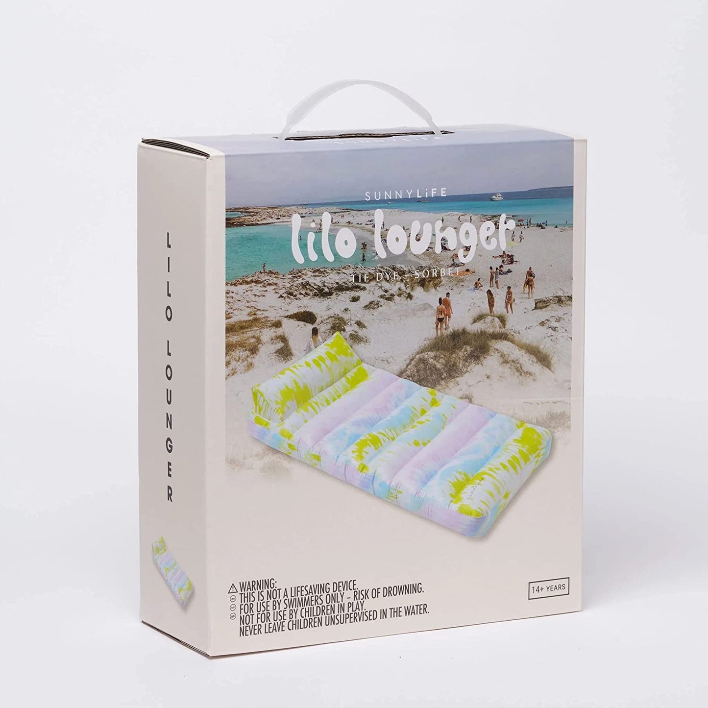 Sunnylife Lilo Lounger | Tie Dye Sorbet