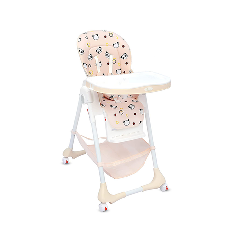 R for Rabbit Marshmallow High Chair for Baby, Multiple Recline Position High Chair with 7 Level Height Adjustment and 3-Recline Modes with Adjustable Footrest, 6 Months to 5 Years