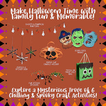 Kalakaram Halloween Chills Craft Box, Mysterious Trove of 6 Craft Activities for Fun, DIY Hobby Craft Kit for Kids, Festive Season Gift for Kids, Birthday Gift for Boys and Girls