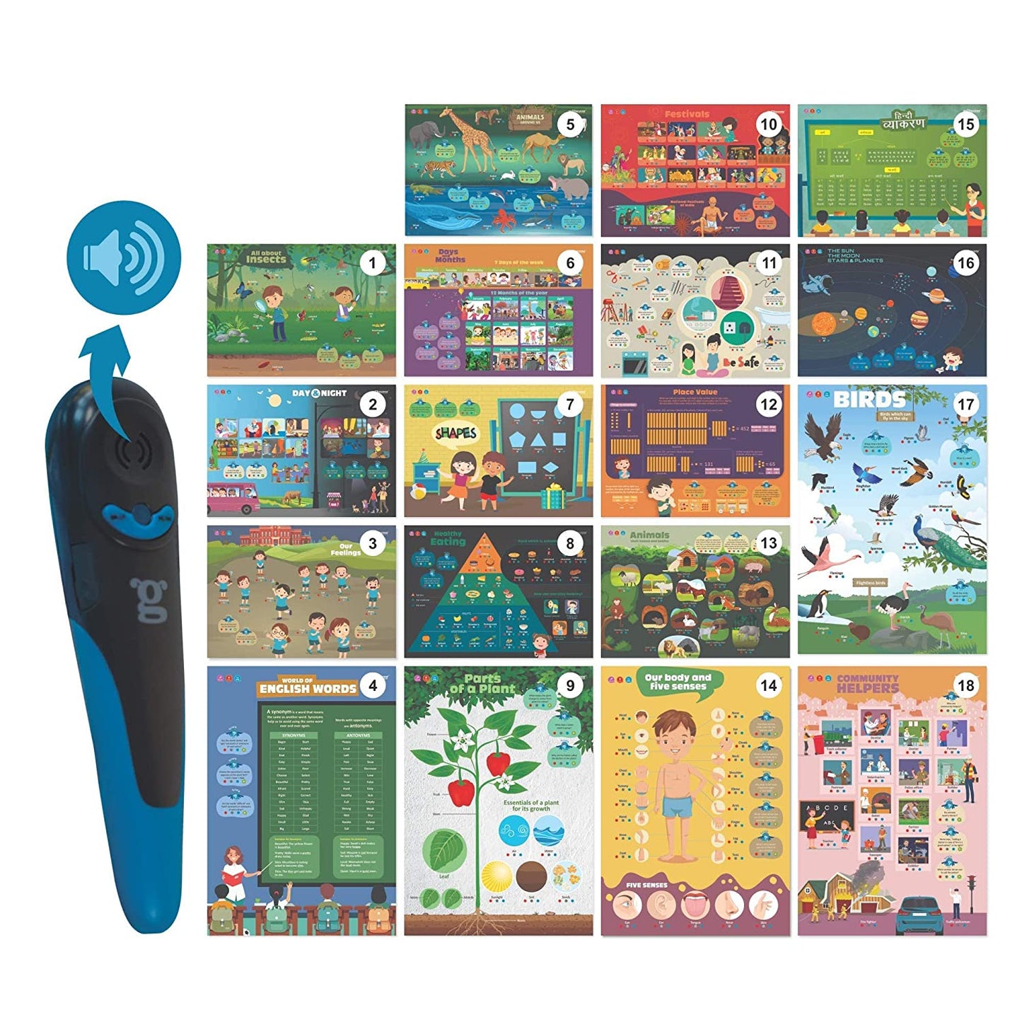 goDiscover Kinder Smart Interactive Learning Series (color Multi) for 3 years - 6 years