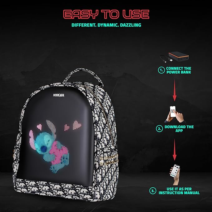 DAZZROLL WOMEN LED BACKPACK