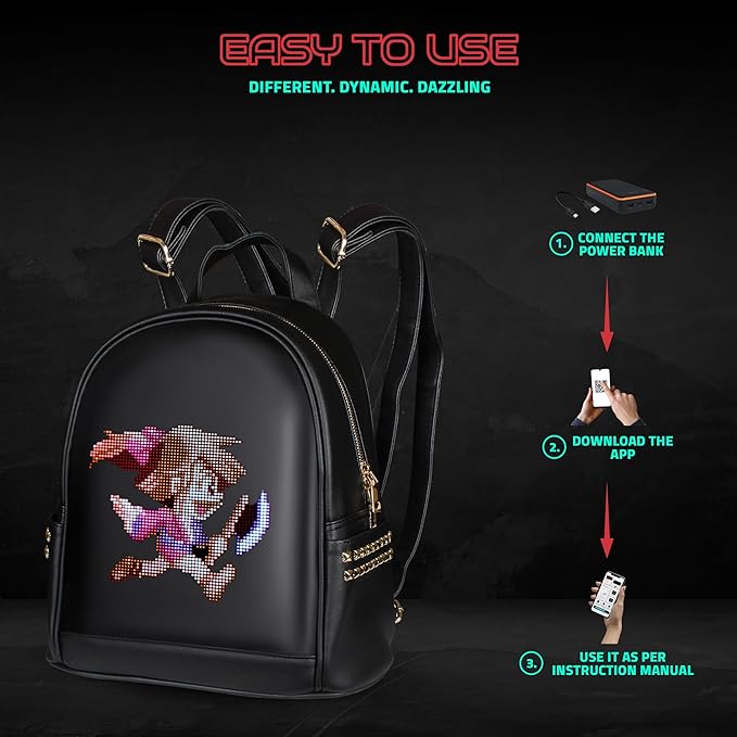 DAZZROLL WOMEN LED BACKPACK