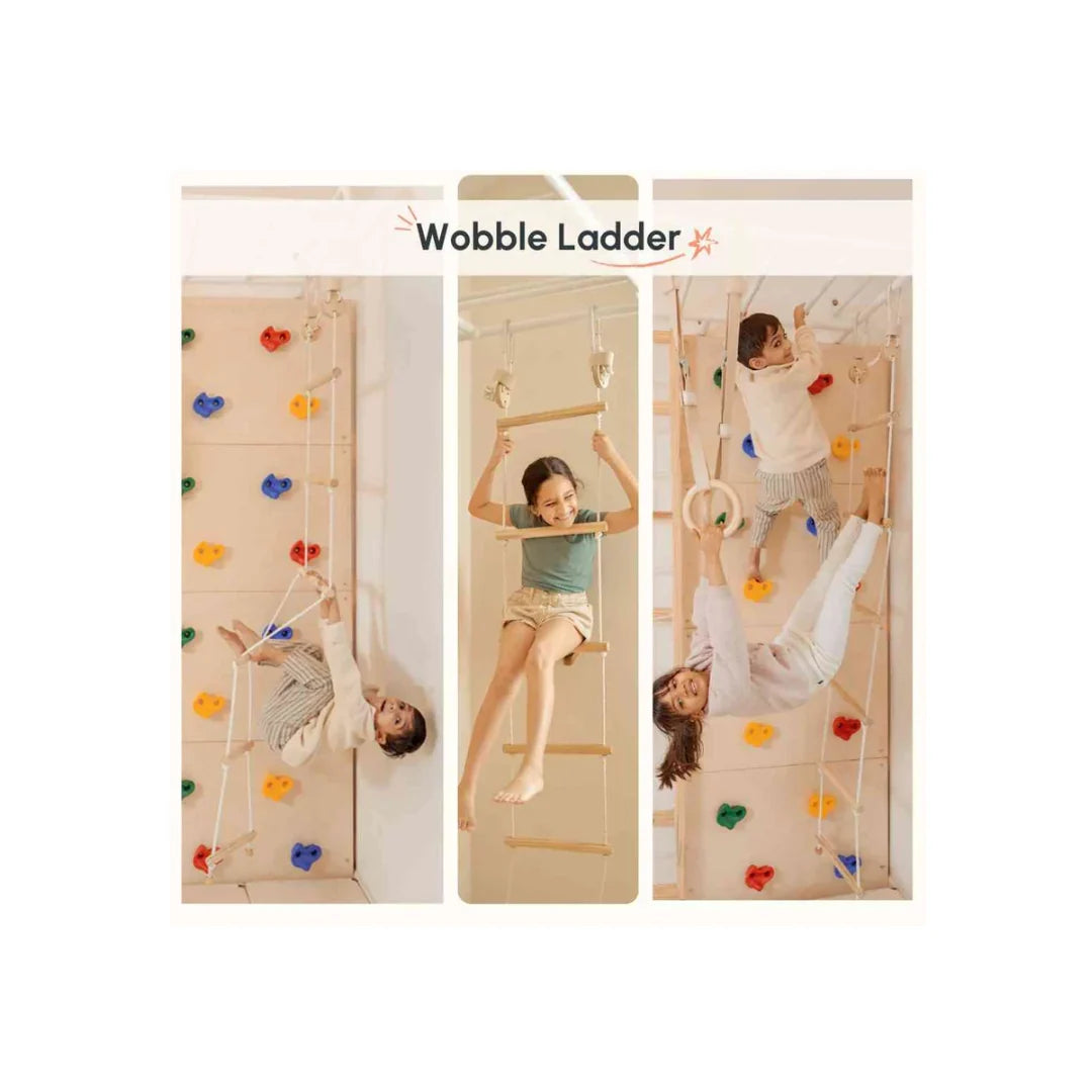 Curious Cub Space Saver Jungle Gym 4 (9 Feet )