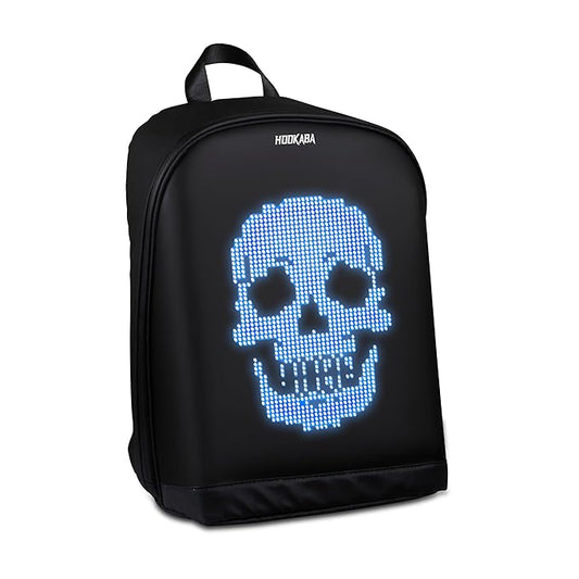 URBAN BUZZ LED BACKPACK , | Smart Pixel Display Bag | App Controlled, USB charge, Programmable Screen & Water Resistant