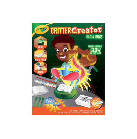 Critter Creator Glow in the Dark Bug Fossil Kit for Kids