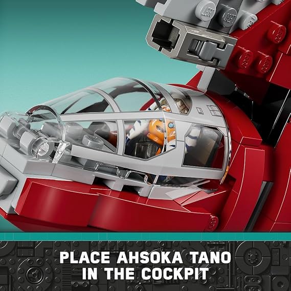 LEGO Star Wars Ahsoka Tano’s T-6 Jedi Shuttle 75362