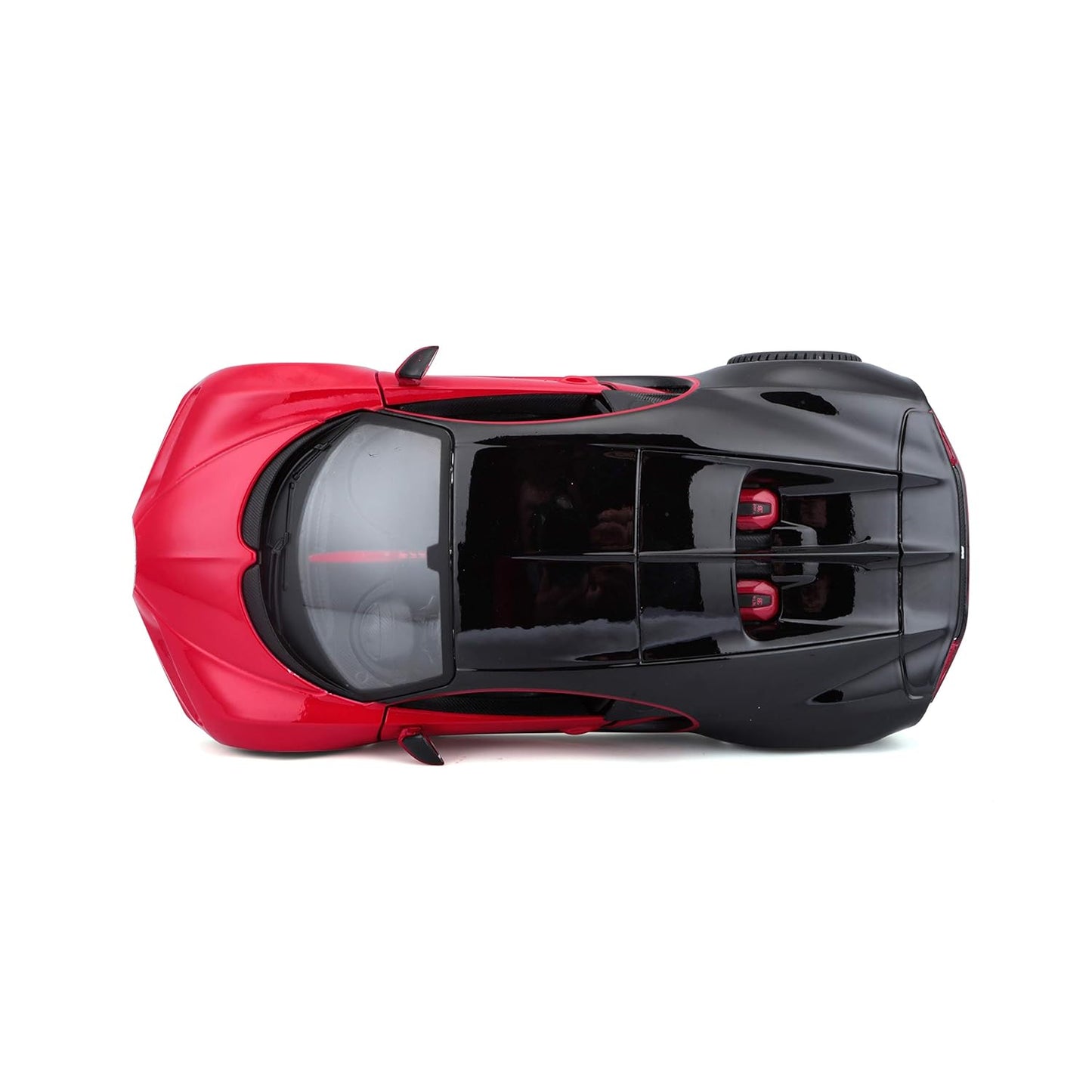 Maisto 1:24 Special Edition Bugatti Chiron Sport, Black/red