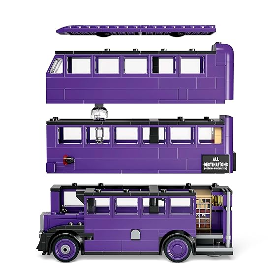 LEGO Harry Potter Knight Bus Adventure, Magic Vehicle Toy 76446