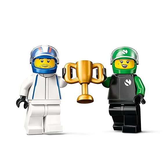 LEGO City F1 Grid with VCARB & Sauber Race Cars 60474