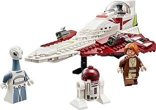 LEGO Star Wars OBI-Wan Kenobi’s Jedi Starfighter 75333 Building Kit (282 Pieces)