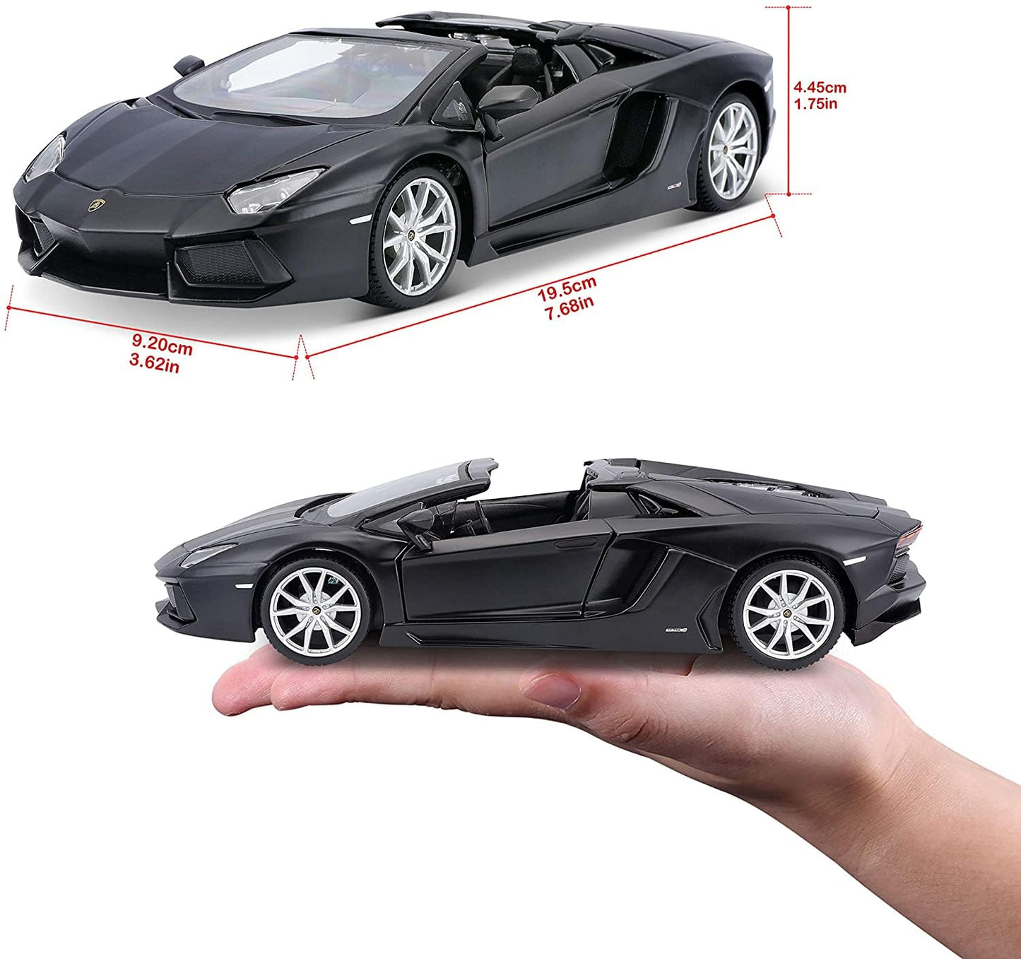 1:24 aventador roadster lamborghini diecast Scale Model car