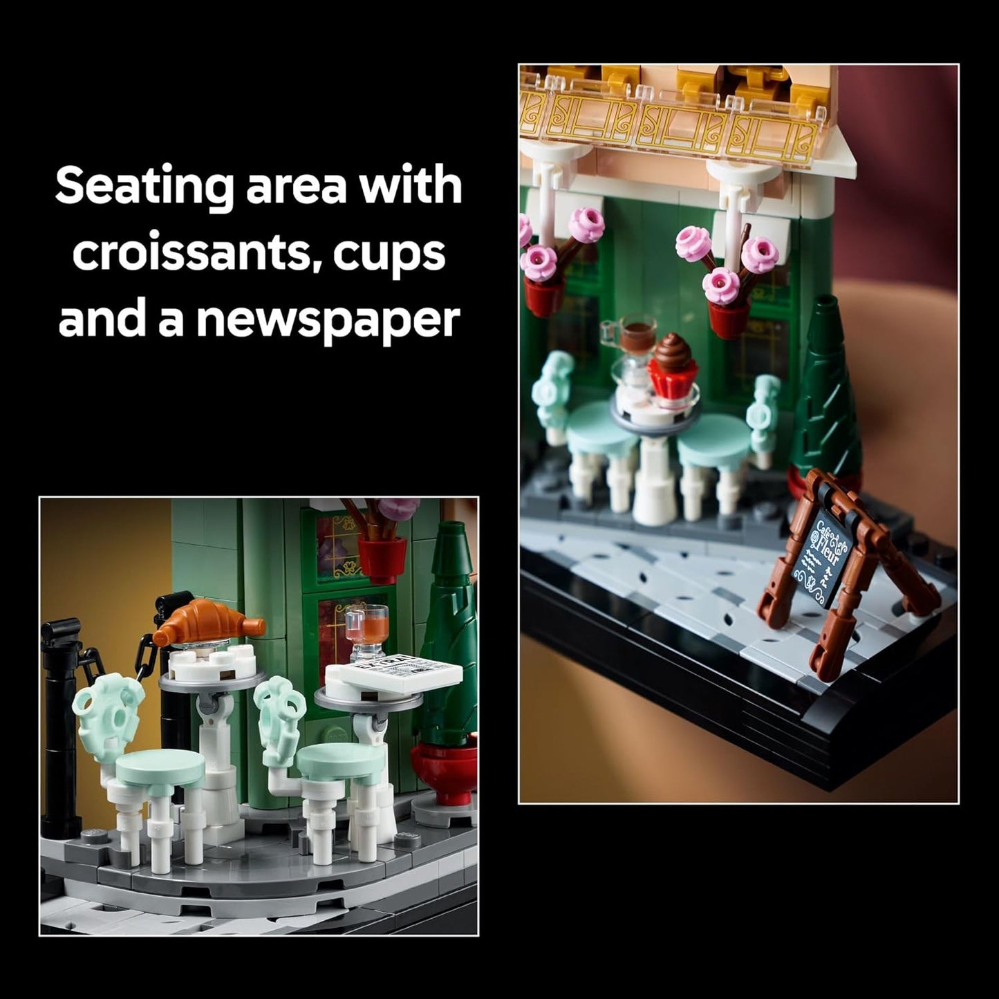 LEGO Icons French Café Paris Building Kit