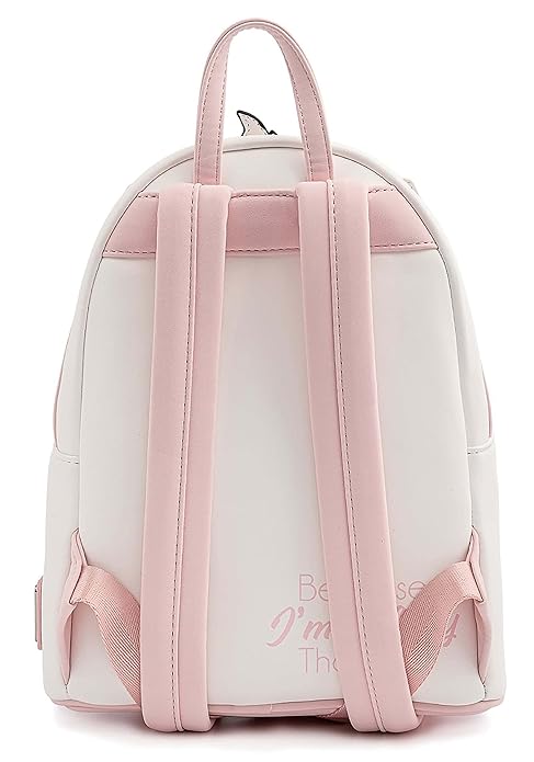 Loungefly Disney Marie Floral Footsy Womens Double Strap Shoulder Bag