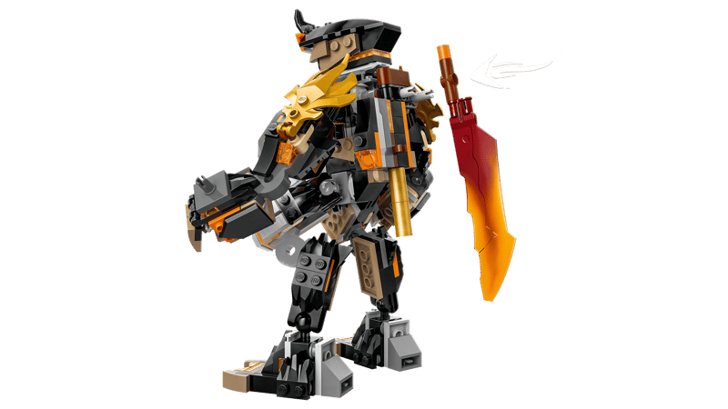 LEGO NINJAGO Cole's Mission Mech & Dragon Zane 71854