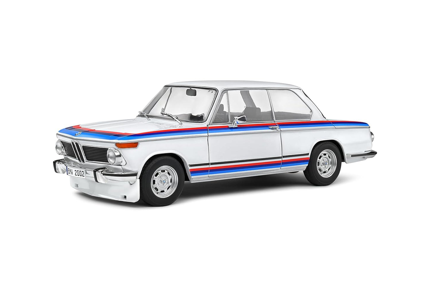 Solido 1:18 BMW 2002 TII Turbo Evocation White 1971 – Classic Die-Cast Model for Collectors