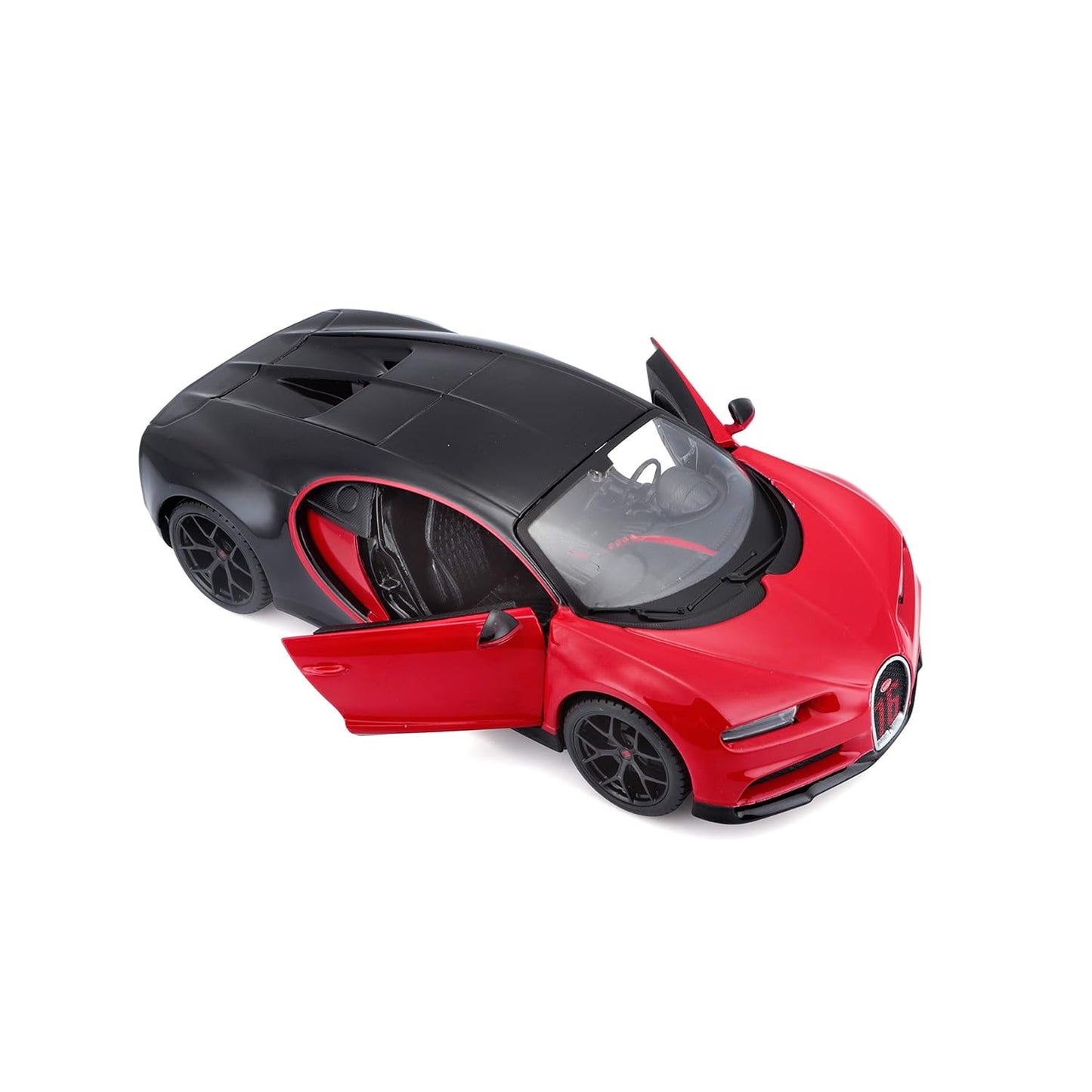 Maisto 1:24 Special Edition Bugatti Chiron Sport, Black/red