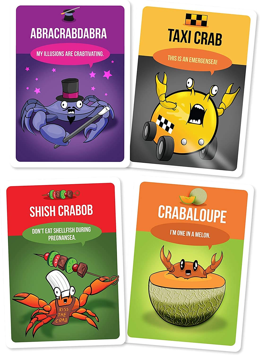 You've Got Crabs by Exploding Kittens - A Card Game Filled with Crustaceans and Secrets -