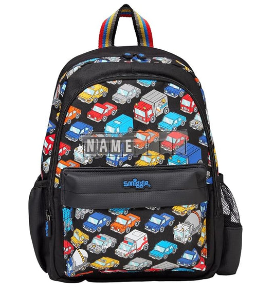SMIGGLE Black Movin' Junior Id Backpack