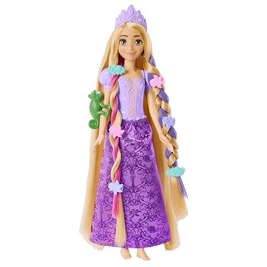 Disney Mattel Princess Toys, Rapunzel Doll with Color-Change Hair Extensions&Hair-Styling Pieces, Inspired by The Movie??