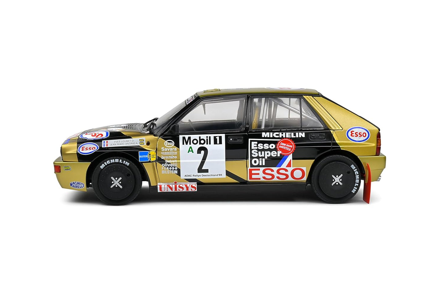 1:18 Lancia Delta Hf Integrale Black Adac Rally Deutschland 1989