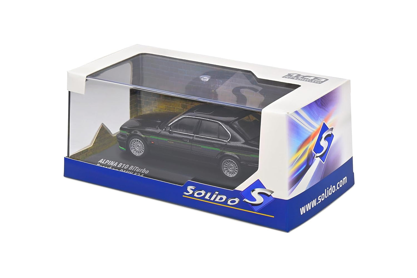SOLIDO 1:43 Alpina B10 BITURBO Black 1994