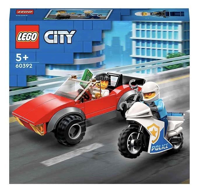 LEGO City Police Bike Car Chase 60392