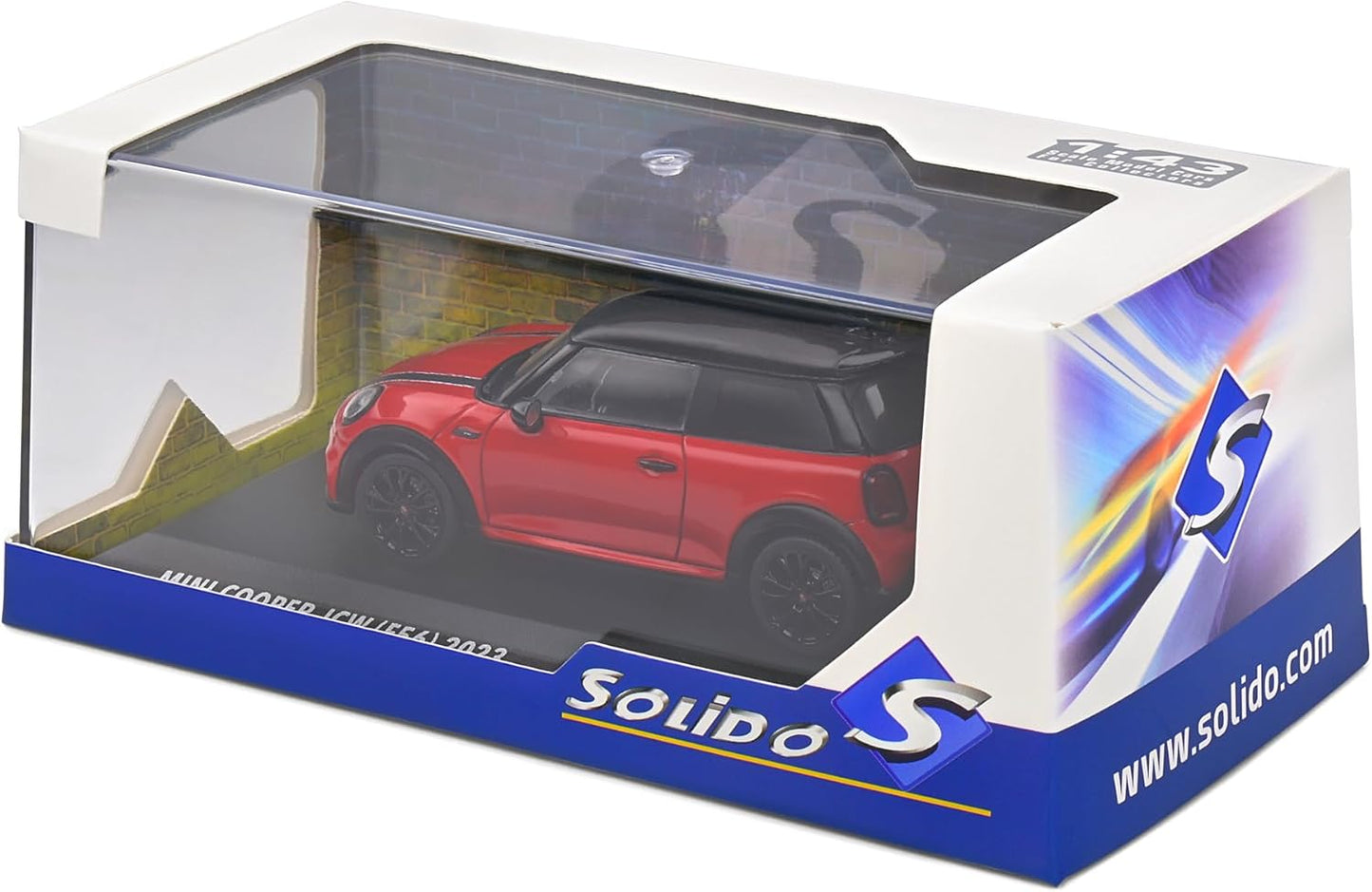 Solido 1:43 Mini Cooper John Works RED 2023
