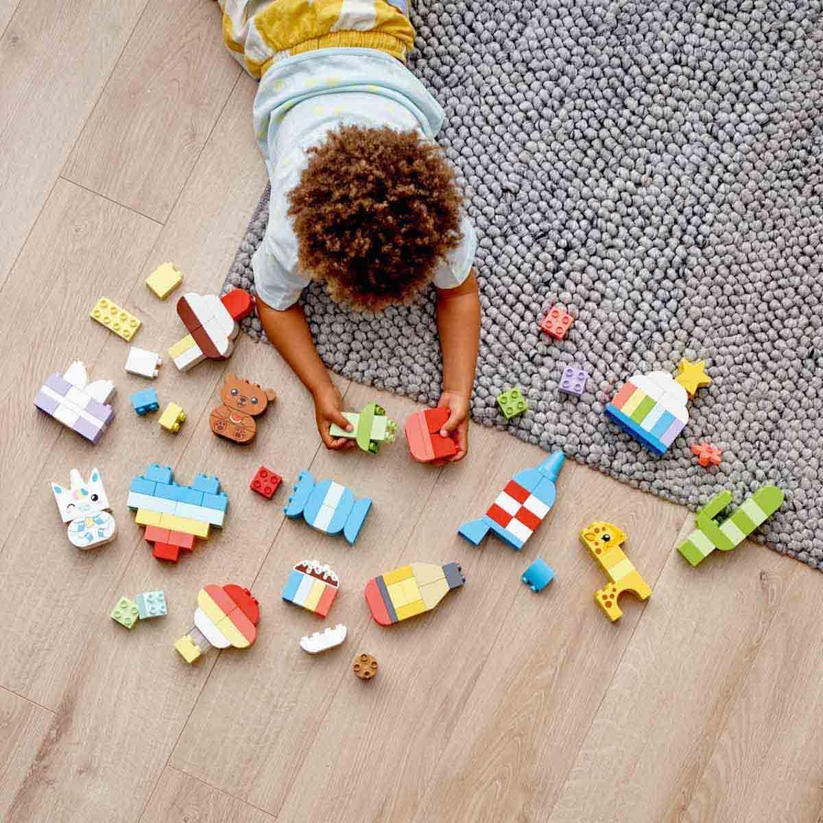 LEGO Duplo Creative Building Time 10978 Construction Toy (120 Pieces),Multi