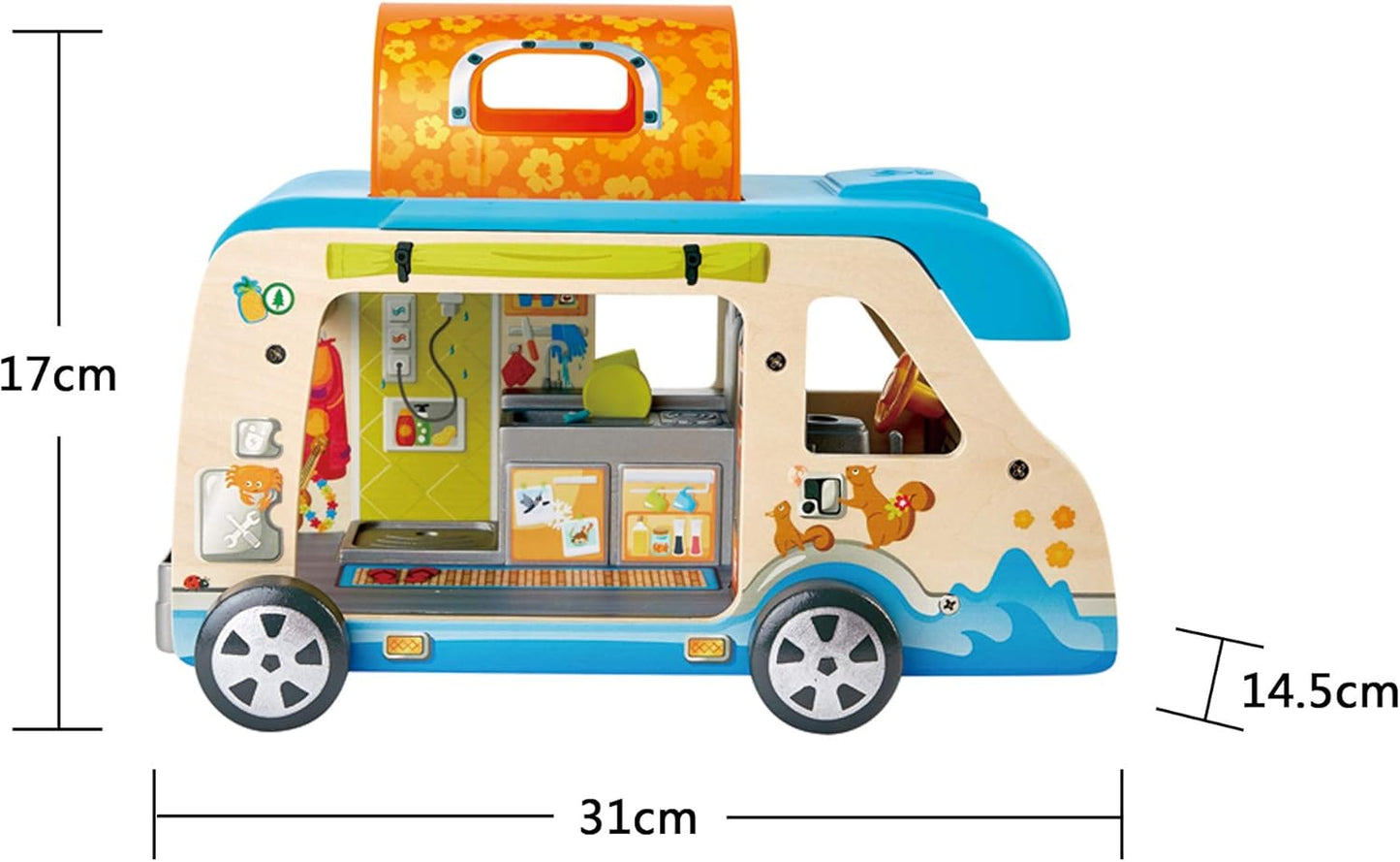 Hape Adventure Van Toy Set