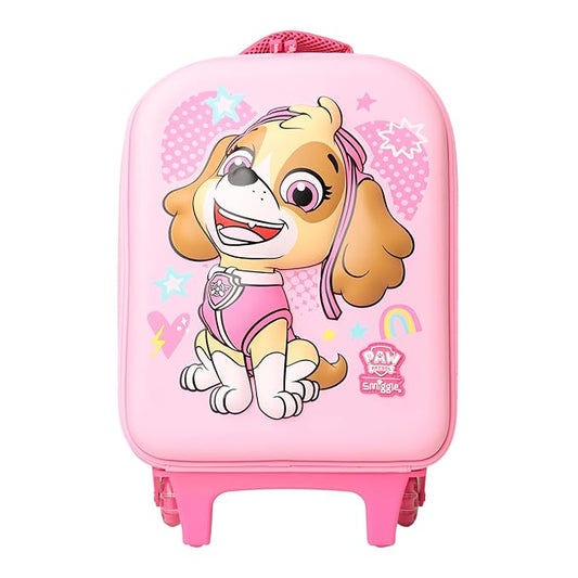 SMIGGLE PAW PATROL PINK TROLLEY CASE BAGS