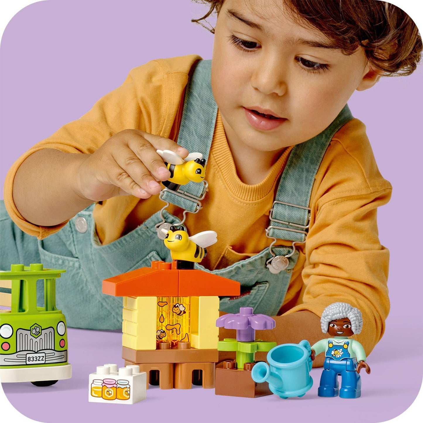 LEGO DUPLO Town Caring for Bees & Beehives Toy 10419 (22 Pieces)