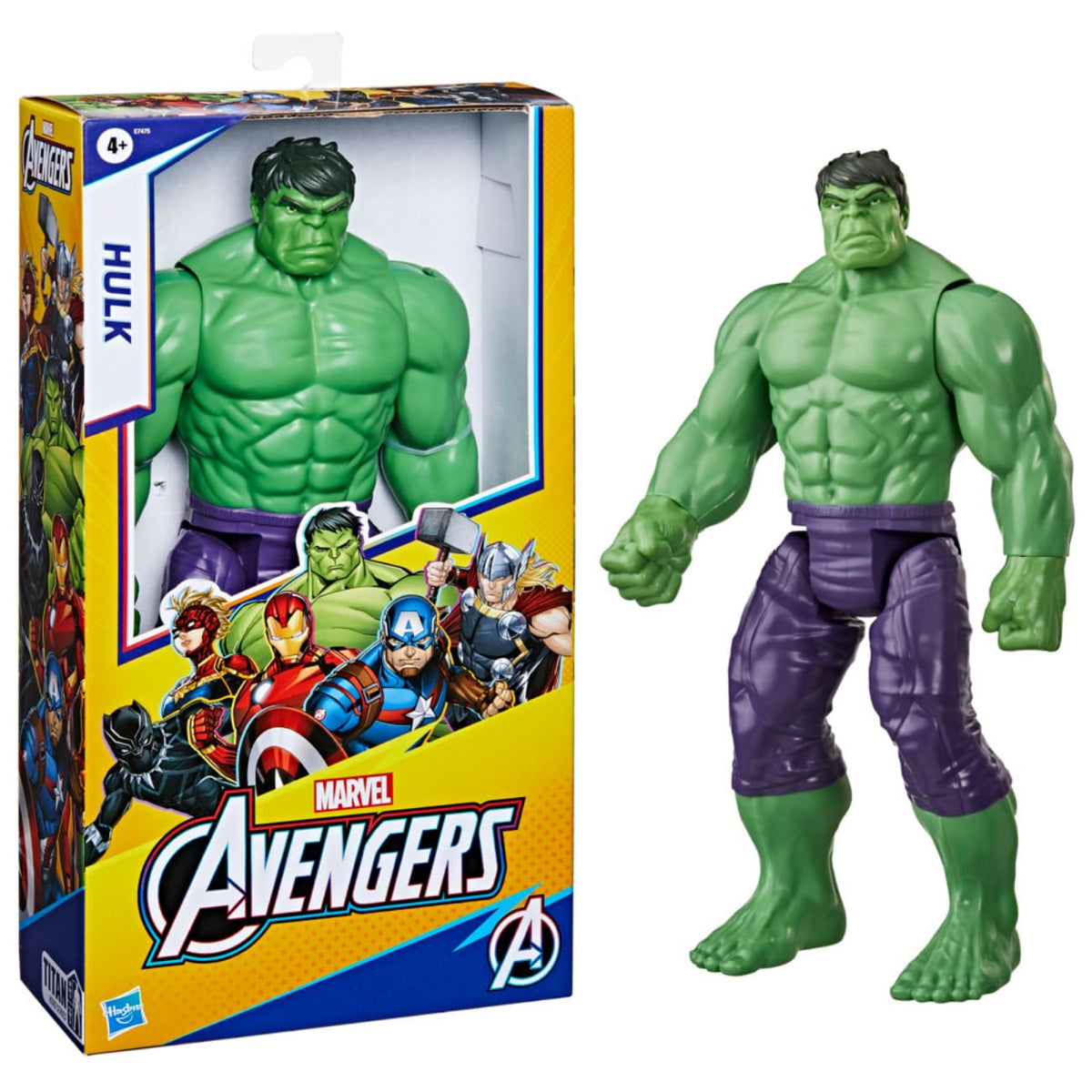 Marvel Avengers Deluxe 12-Inch Action Figure – Superhero Collectible Toy