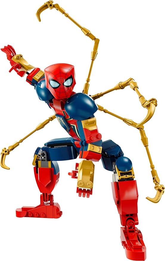 LEGO Marvel Iron Spider-Man Construction Figure 76298