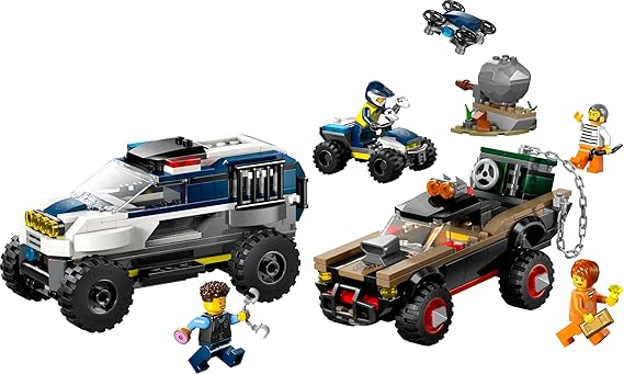 LEGO City Off-Road Police Car Chase Set 60449