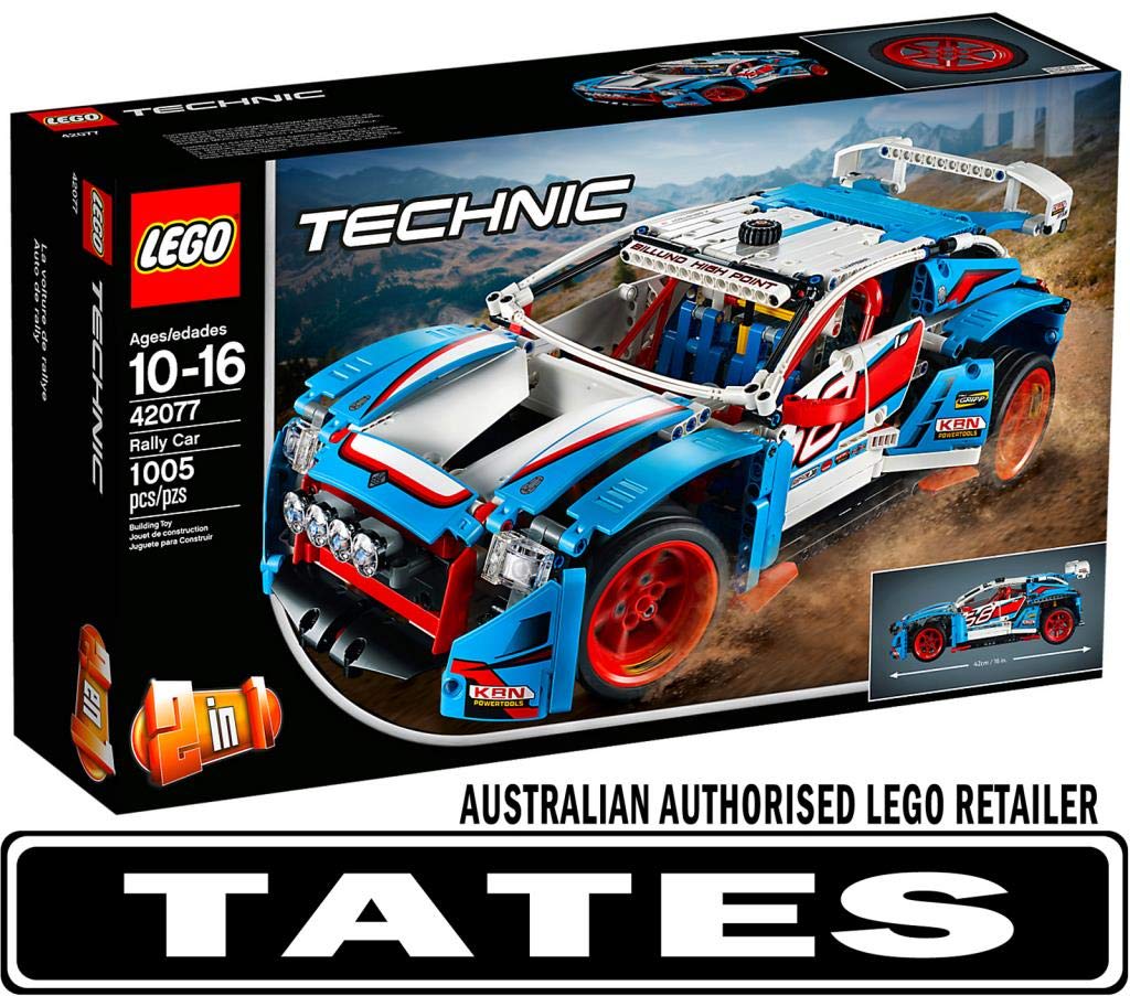 Lego Technic Rally Car Building Blocks for Boys 10 to 16 Years (1005 Pcs) 42077