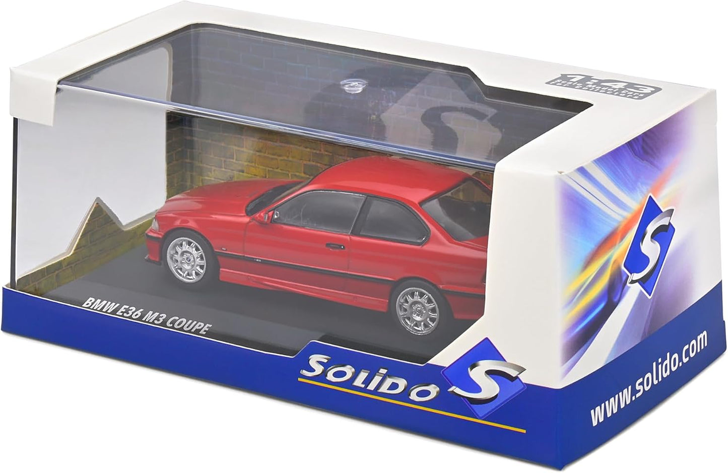 Solido 1:43 BMW E36 Coupe M3 Red 1999