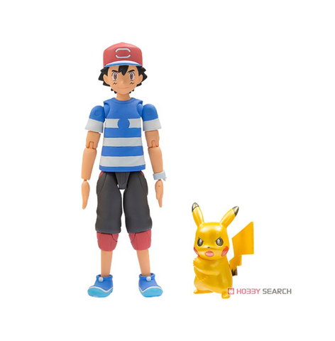 Tomy Kid's Pokemon Ash and Pikachu Action Figure
