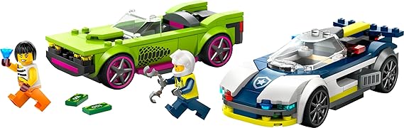 LEGO City Police Car and Muscle Car Chase 60415