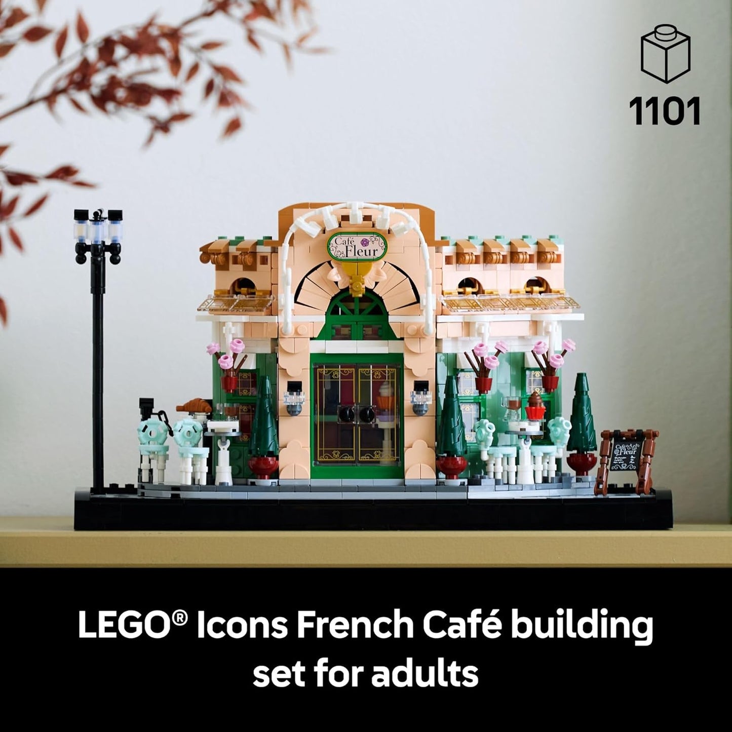 LEGO Icons French Café Paris Building Kit