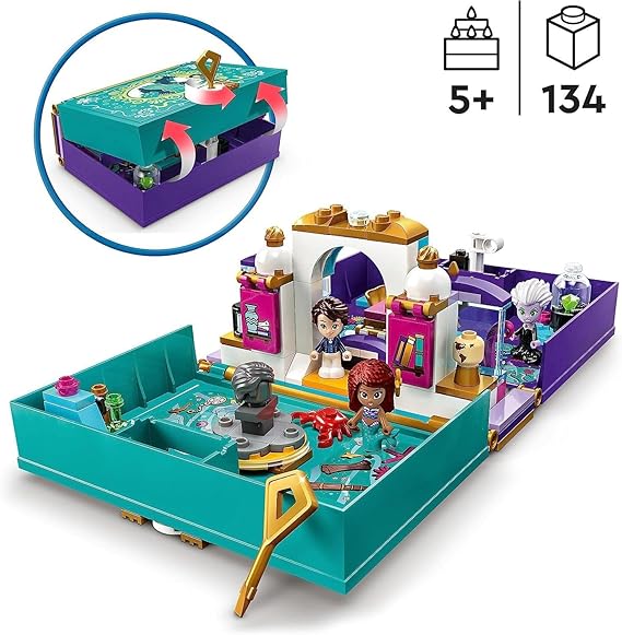LEGO | Disney The Little Mermaid Story Book 43213