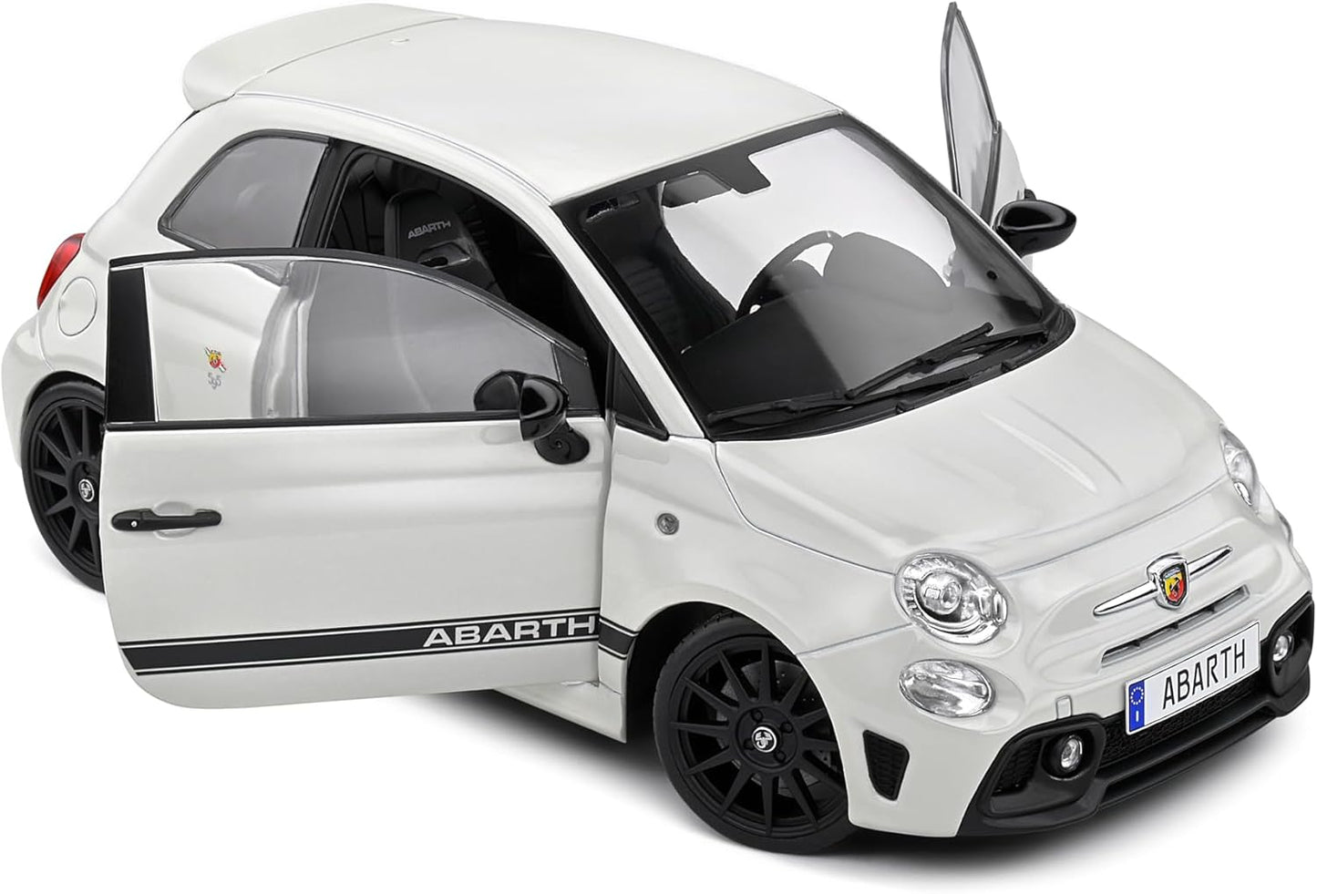 SOLIDO 1:18 Fiat F595 Abarth White 2022