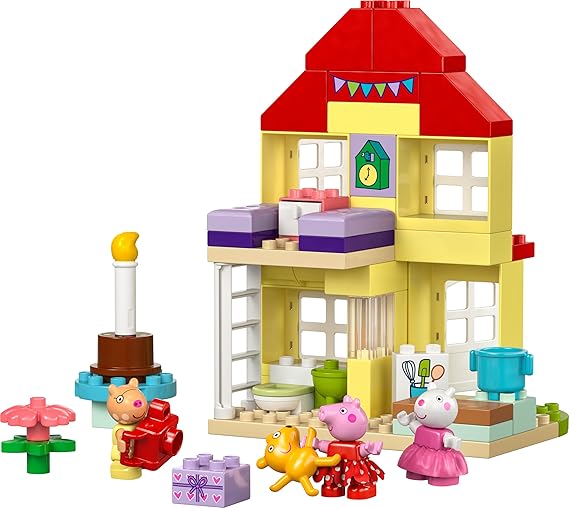 LEGO DUPLO Peppa Pig Birthday House Playset 10433