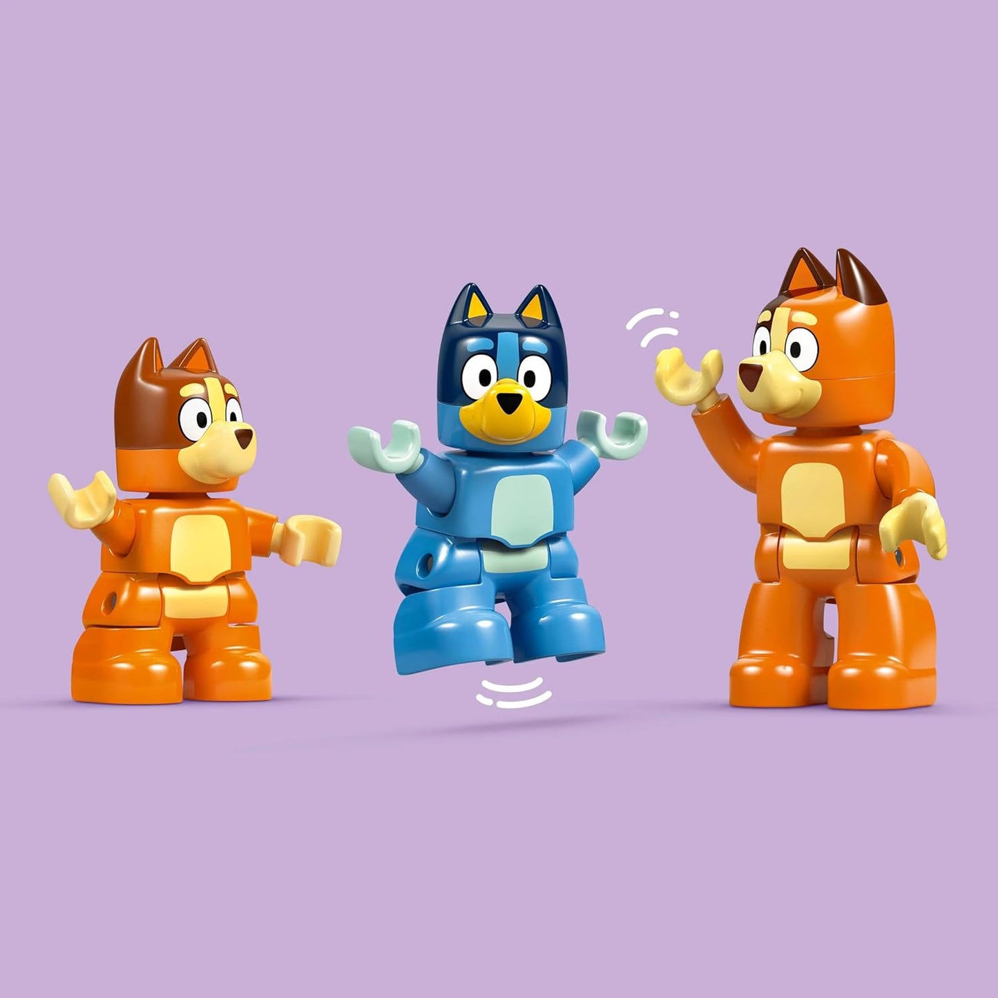 LEGO DUPLO Bluey: Bluey’s Family House with Memory Game Interactive Toy 10459 Building Toy