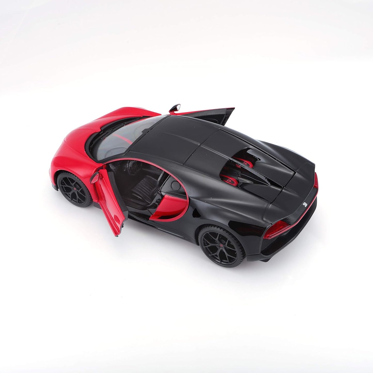 Maisto 1:24 Special Edition Bugatti Chiron Sport, Black/red