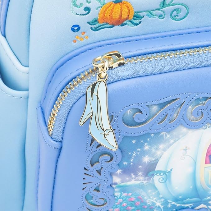 Loungefly Disney Princess Dreams Series Cinderella Womens Backpack, Multi-coloured