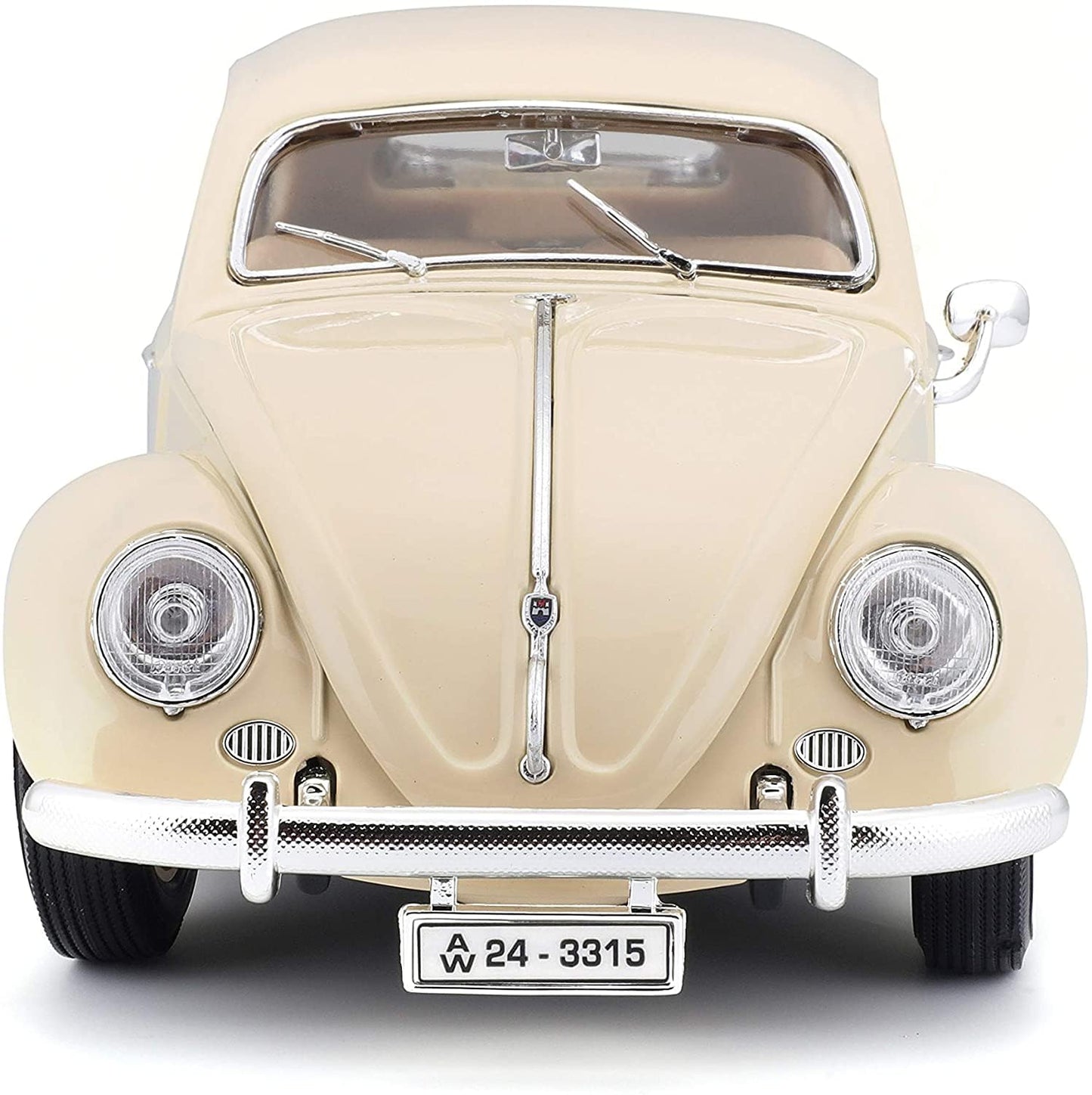 Bburago - 1/18 Scale Model Compatible with Volkswagen Kafer Beetle 1955